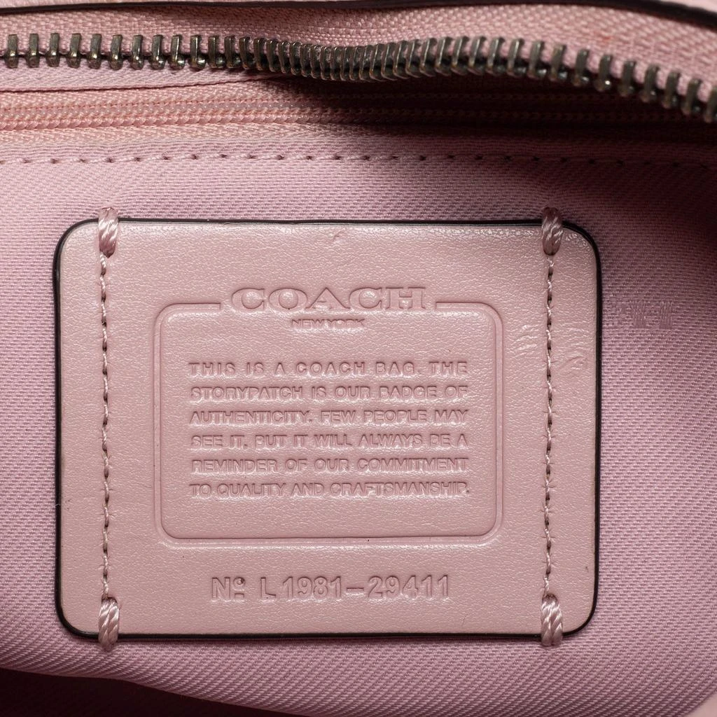 Coach Pink Pebbled Leather Camera Shoulder Bag 商品