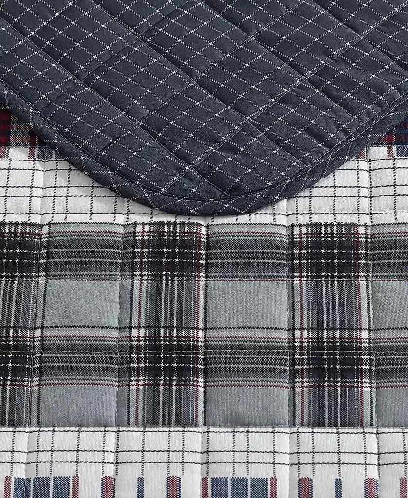 CLOSEOUT! Marina Cove Cotton Reversible 4 Piece Quilt Set 商品