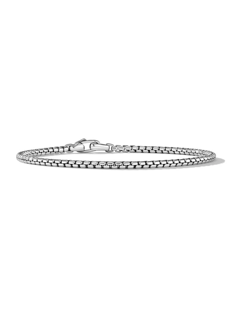 商品David Yurman|Box Chain Bracelet in Sterling Silver, 2.7MM,价格¥1461,第1张图片