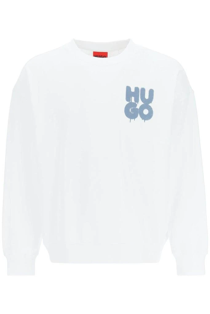 商品Hugo Boss|GRAFFITI LOGO 'DARAZ' SWEATSHIRT,价格¥400,第1张图片