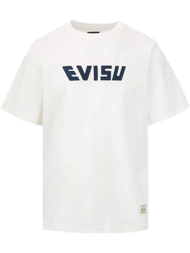 商品Evisu|Evisu White Cotton T-shirt,价格¥1020,第1张图片