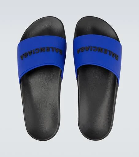 商品Balenciaga|Pool Logo凉拖鞋,价格¥2034,第4张图片详细描述