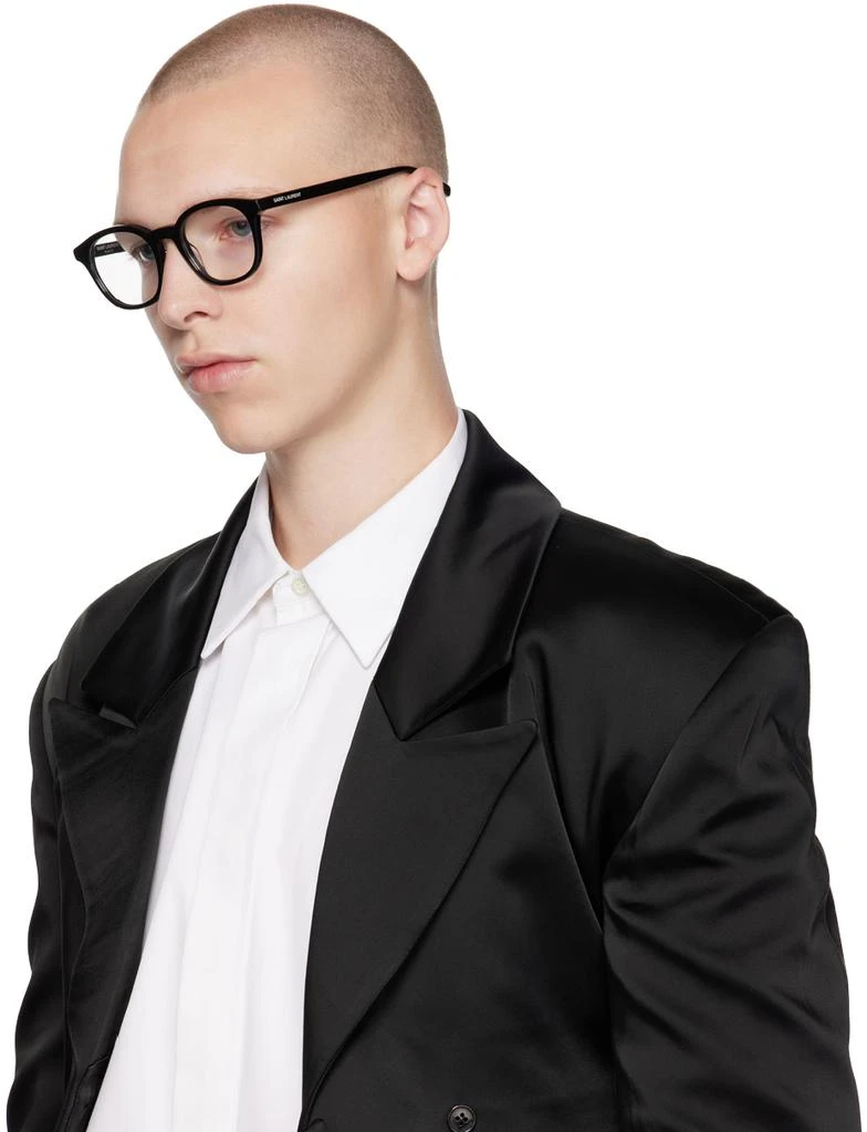 商品Yves Saint Laurent|黑色 SL 588 眼镜,价格¥1880,第4张图片详细描述