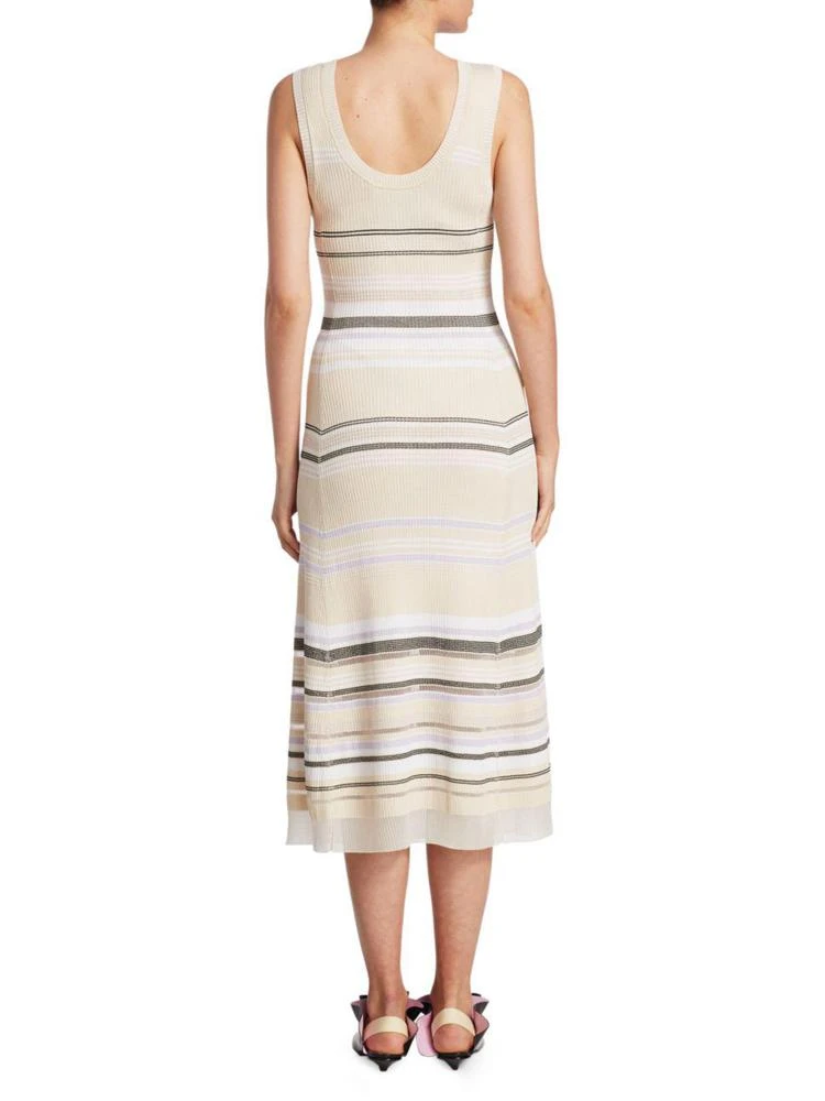 商品Proenza Schouler|Striped Scoopneck Dress,价格¥7453,第2张图片详细描述