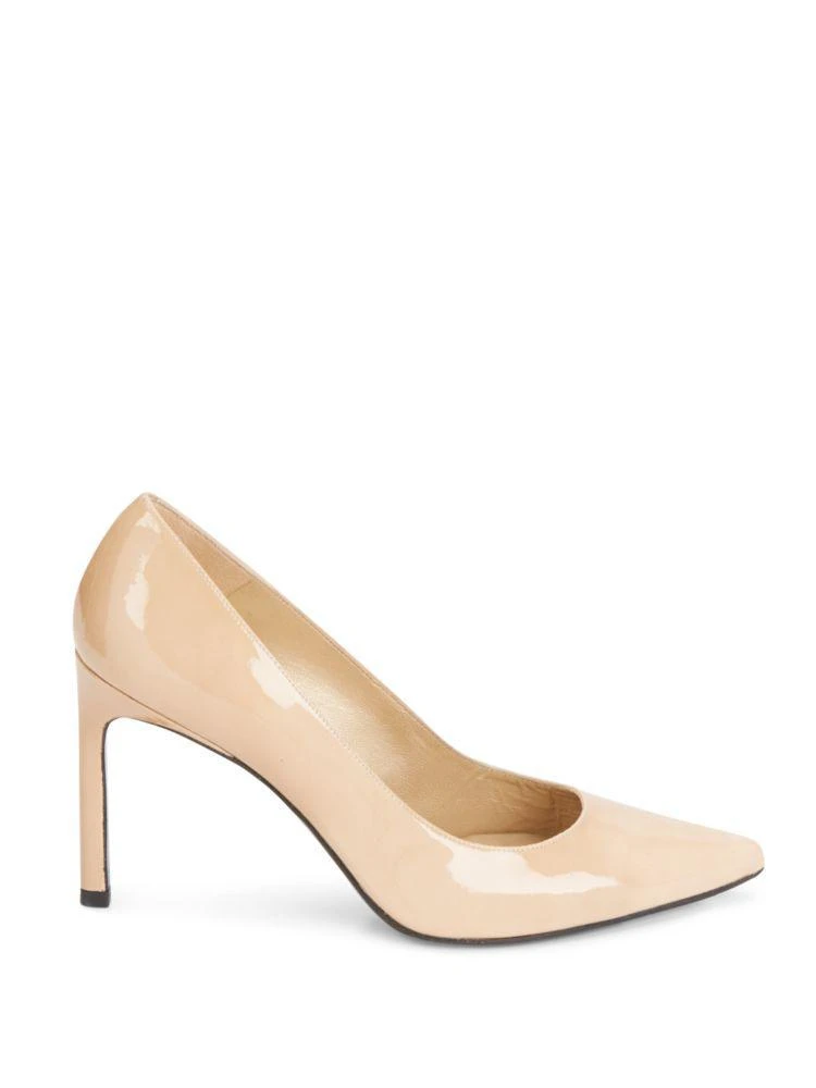 商品Stuart Weitzman|Heist Patent Leather Point Toe Pumps,价格¥789,第5张图片详细描述