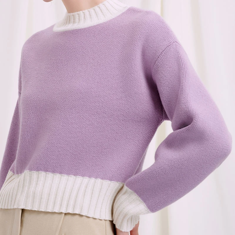 Zoie Wool Sweater - Lilac | Zoie羊毛毛衣 - 浅紫色 商品