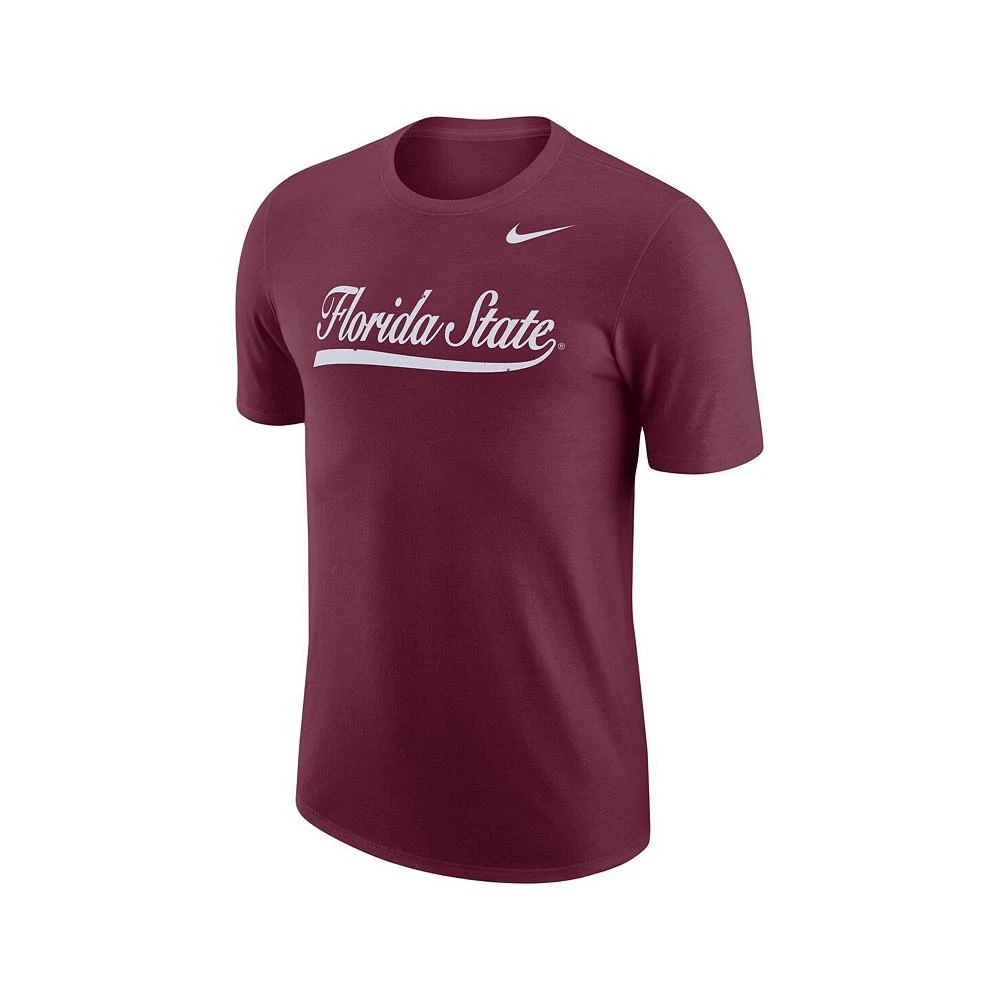 商品NIKE|Men's Garnet Florida State Seminoles 2-Hit Vault Performance T-shirt,价格¥261,第2张图片详细描述