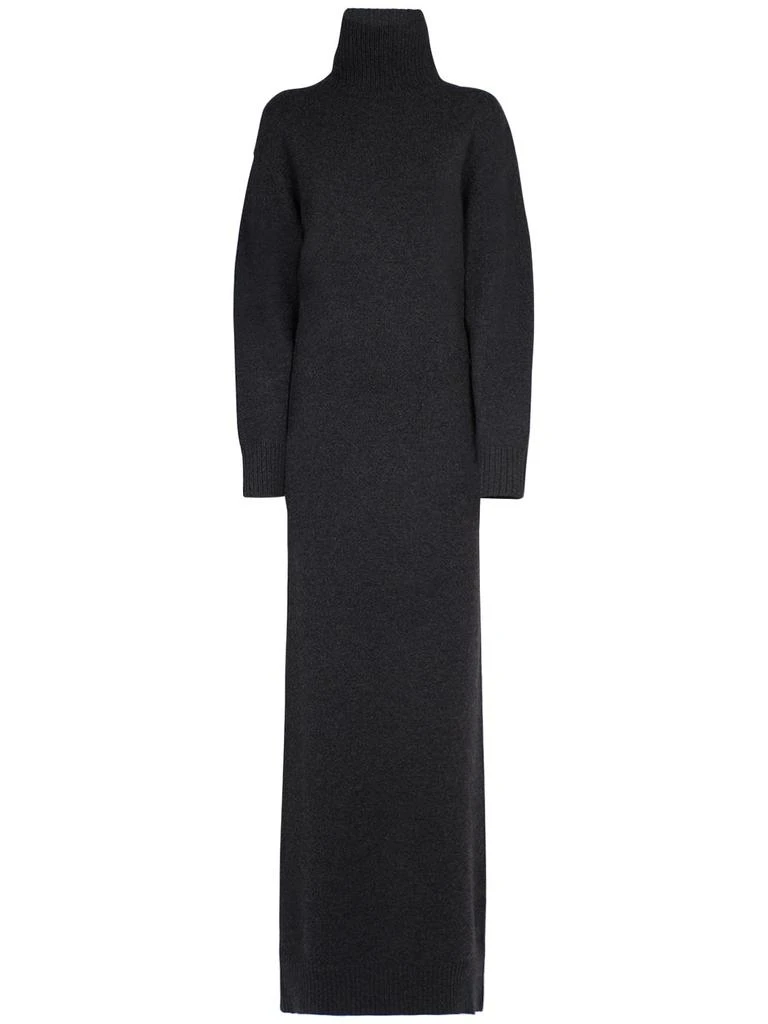 商品AMI|Wool Blend Knit Turtleneck Long Dress,价格¥3478,第1张图片