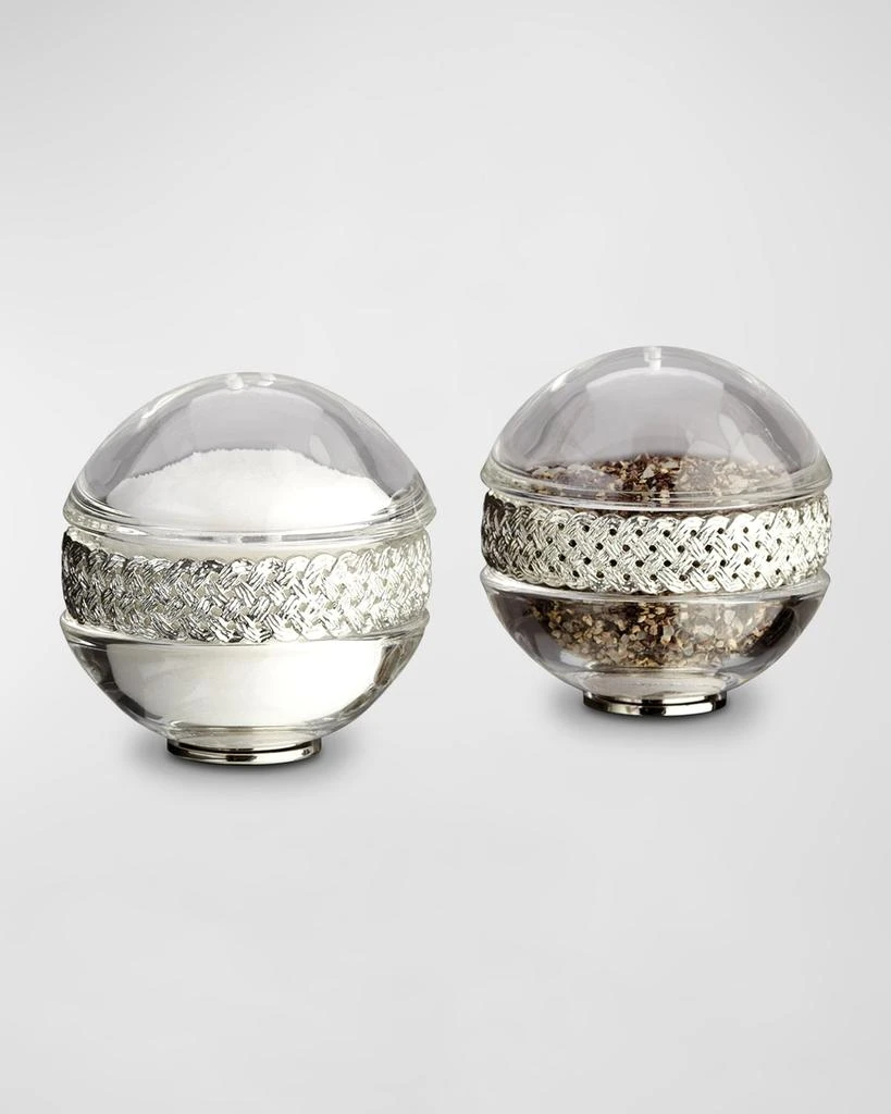 商品L'Objet|Braid Platinum-Plated Salt & Pepper Shakers, Set of 2,价格¥1722,第1张图片