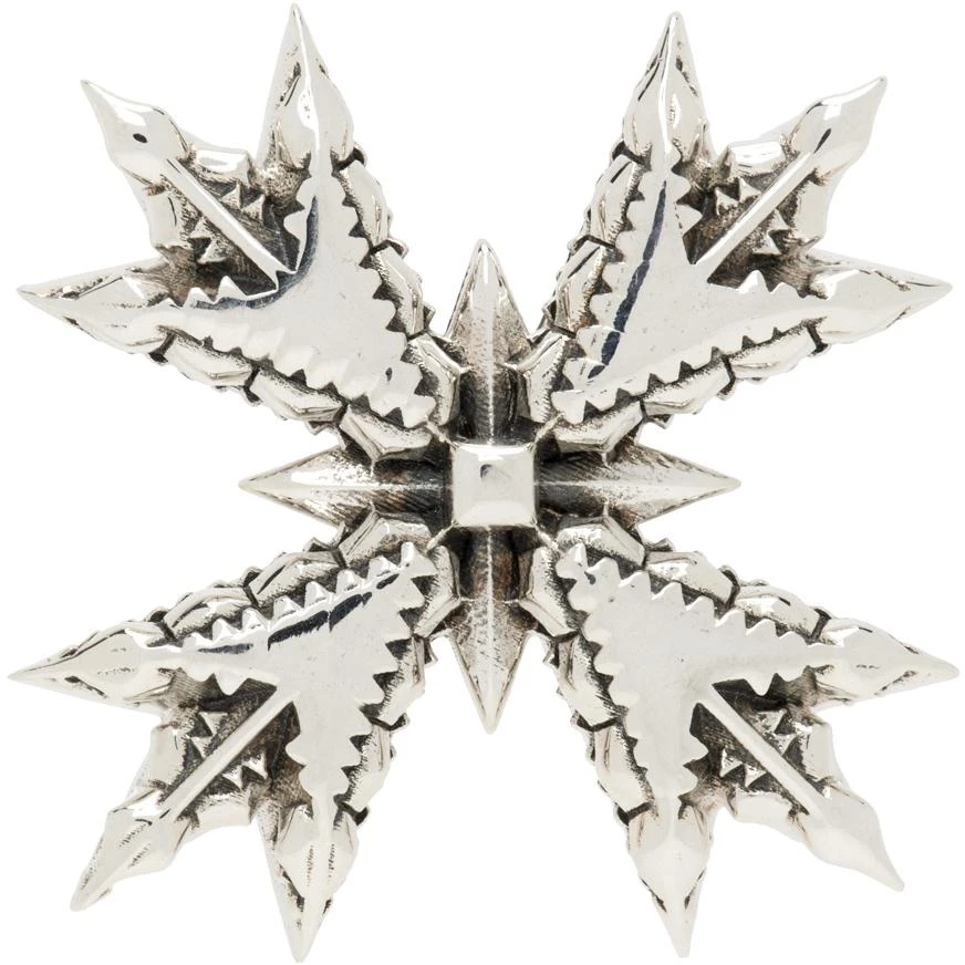 商品Emanuele Bicocchi|Silver Crest Brooch,价格¥1504,第1张图片