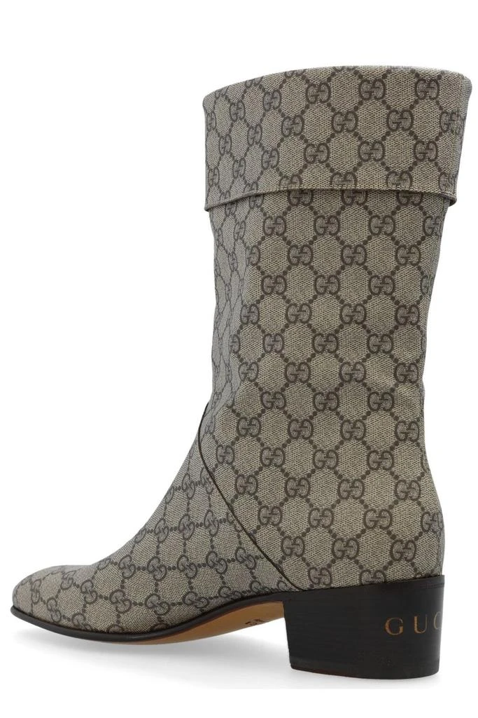 商品Gucci|Gucci Heeled Ankle Boots,价格¥6892,第3张图片详细描述