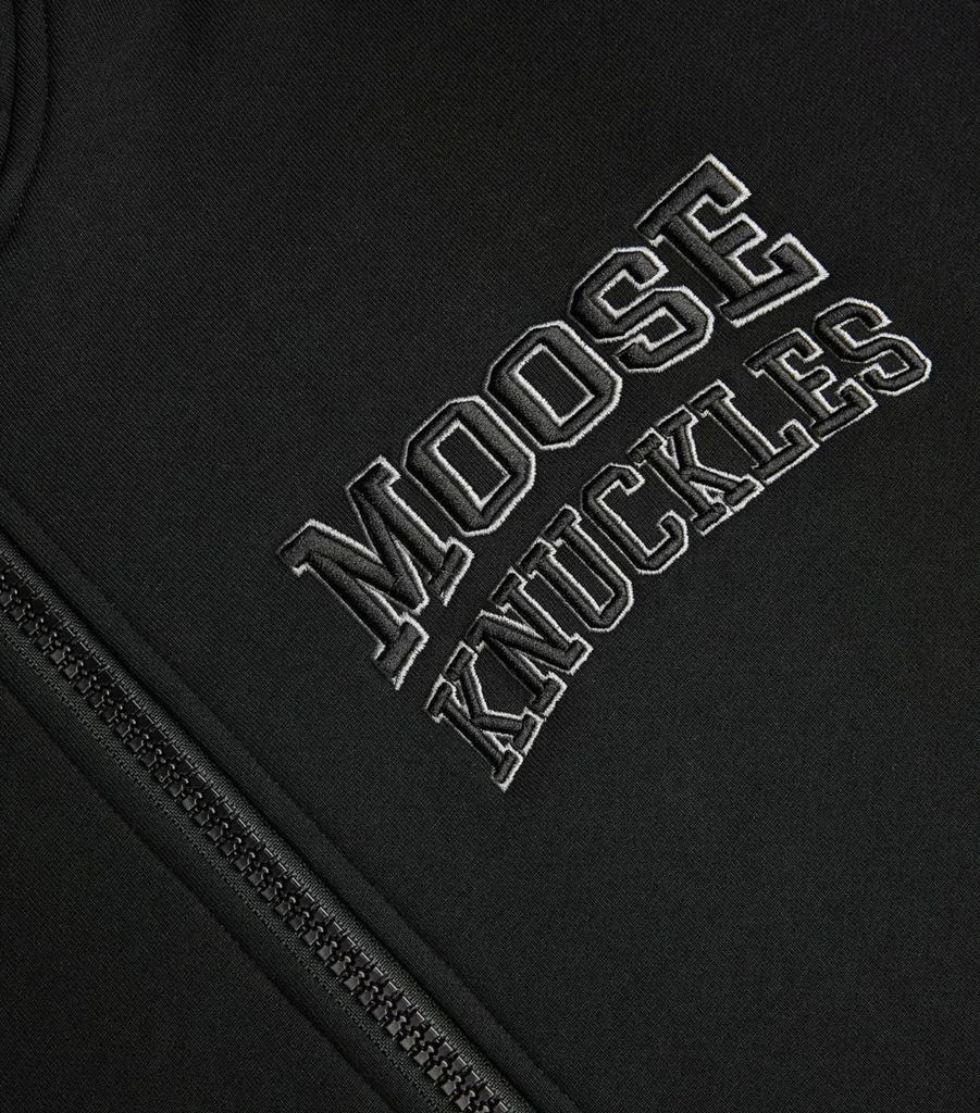 商品Moose Knuckles|Logo Zip-Up Hoodie,价格¥3151,第5张图片详细描述