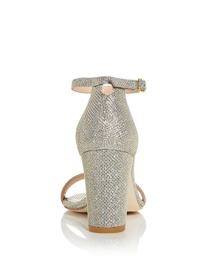 商品Stuart Weitzman|Nearlynude 一字带高粗跟凉鞋,价格¥1871,第5张图片详细描述