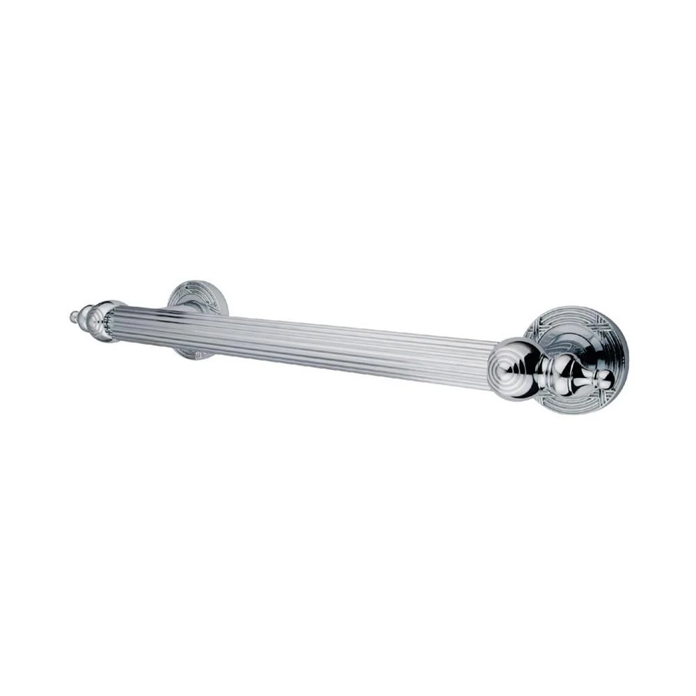 商品Kingston Brass|Templeton 12-Inch Decorative Grab Bar in Polished Chrome,价格¥1175,第1张图片