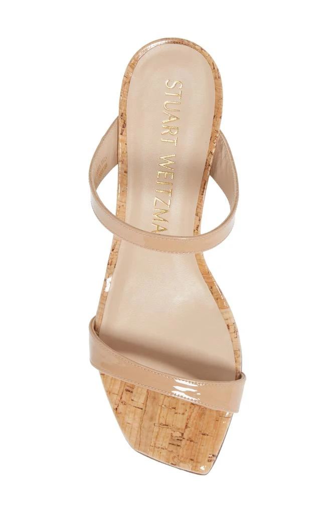 商品Stuart Weitzman|Aleena Wedge Slide Sandal,价格¥745,第5张图片详细描述