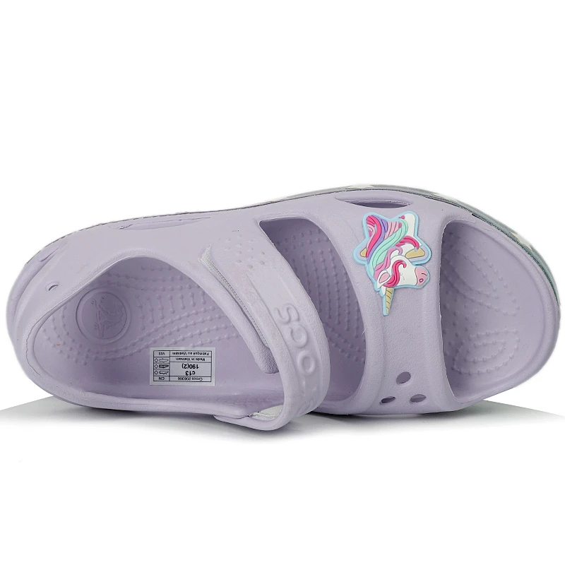 Crocsfl unicorn charm sandal g趣味学院独角兽儿童休闲凉鞋 商品