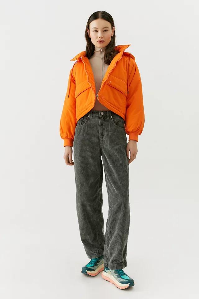 商品Urban Outfitters|UO Rue Hooded Crinkle Puffer Jacket,价格¥802,第7张图片详细描述