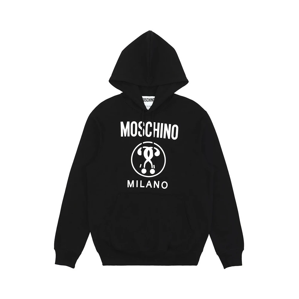 商品Moschino|MOSCHINO 黑色女士卫衣/帽衫 EA1717-5527-2555,价格¥2599,第1张图片