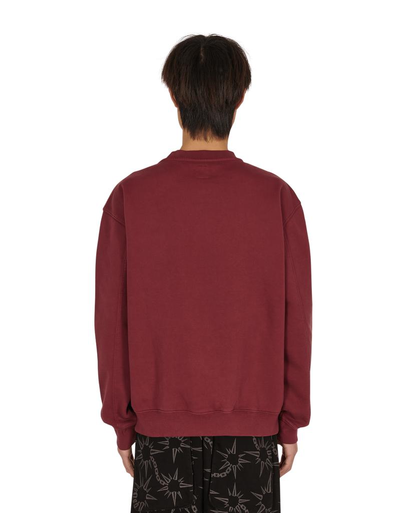 Saturated Voids Crewneck Sweatshirt Red商品第4张图片规格展示