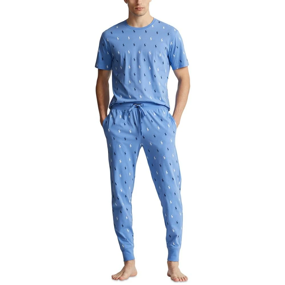 商品Ralph Lauren|Men's Cotton Jersey Jogger Pajama Pants,价格¥314,第3张图片详细描述
