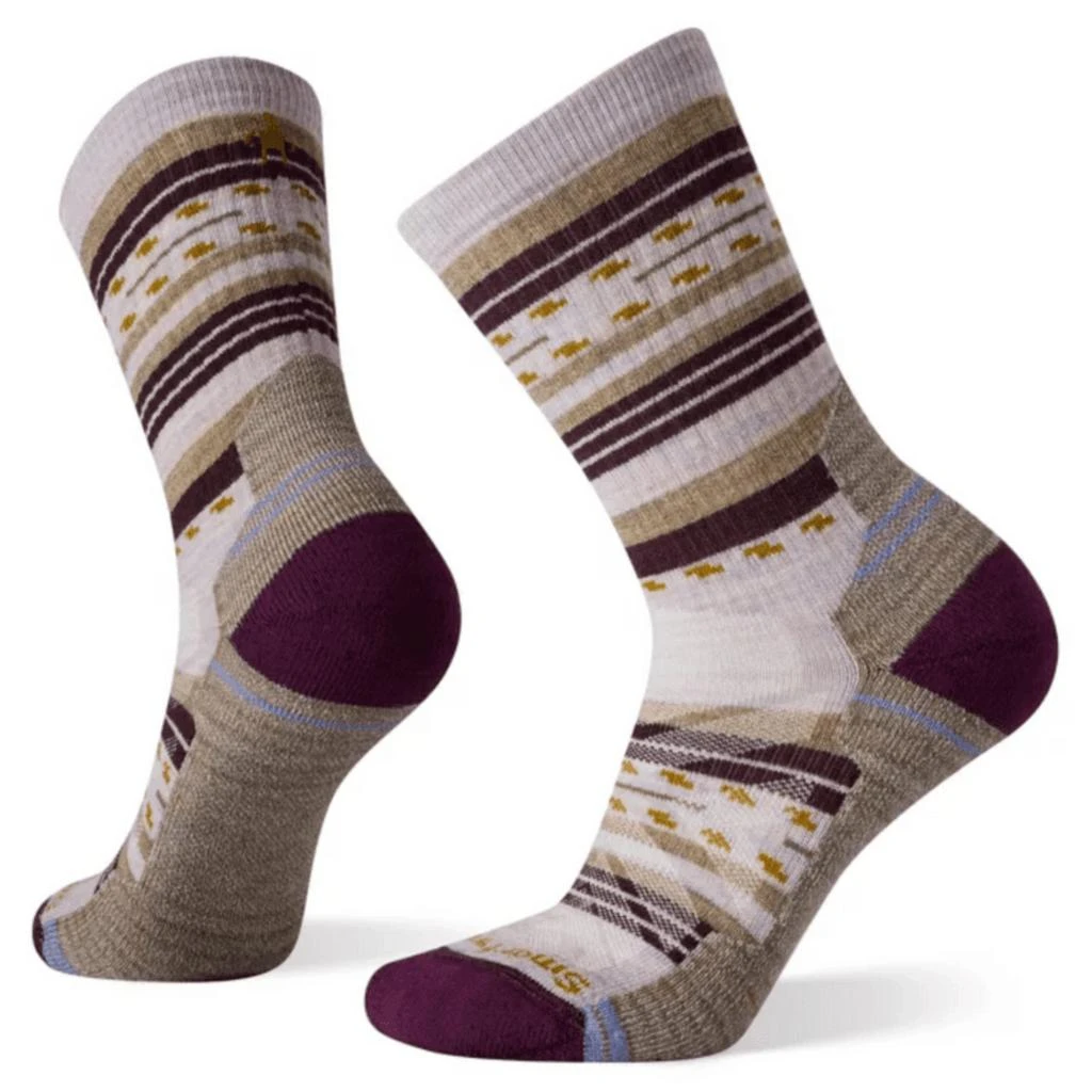 商品SmartWool|Smartwool Hike Light Cushion Tube Stripe Crew Sock - Women's,价格¥204,第1张图片