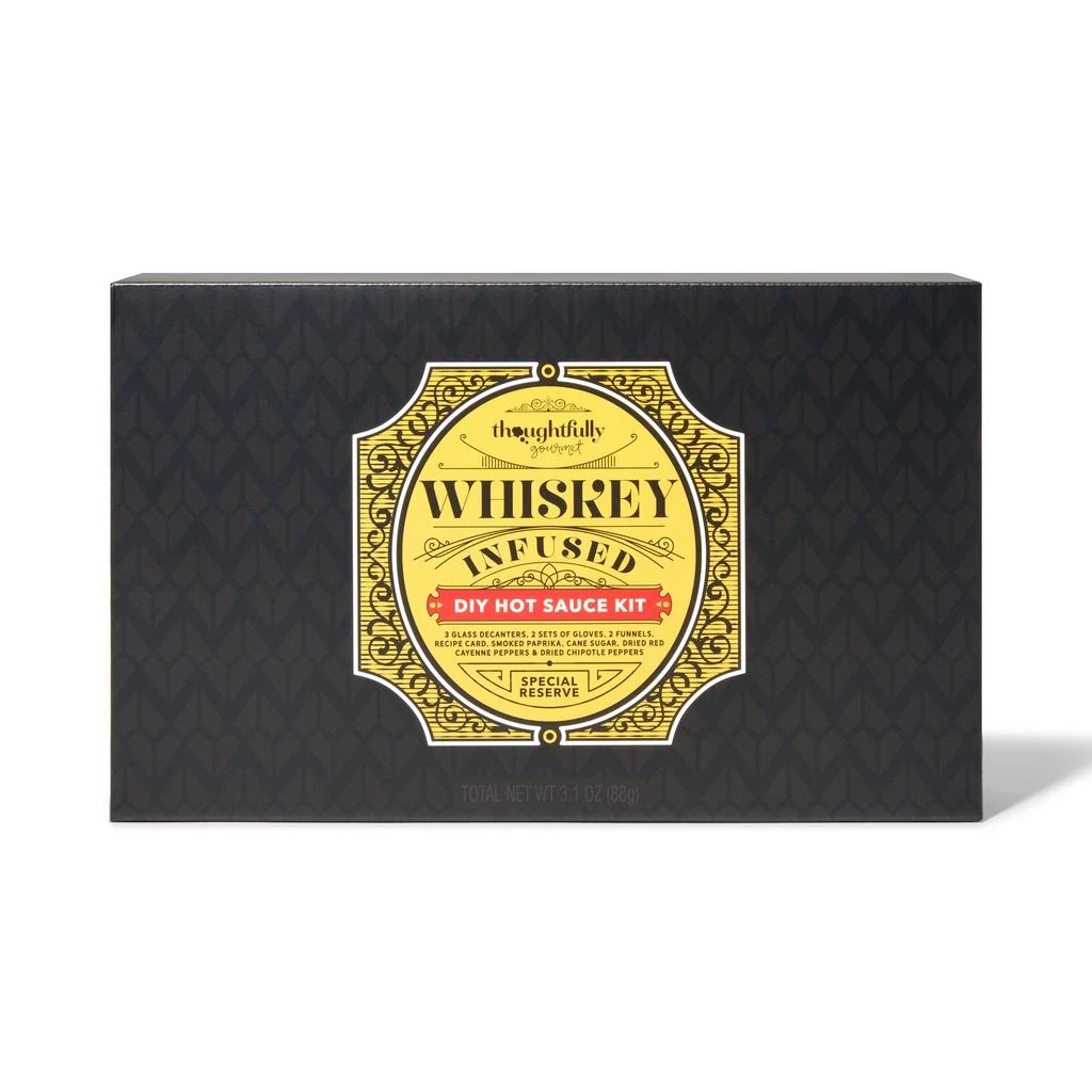 商品Thoughtfully|Gourmet, Make Your Own Whiskey Infused Hot Sauce DIY Gift Set (Contains NO Alcohol),价格¥357,第4张图片详细描述