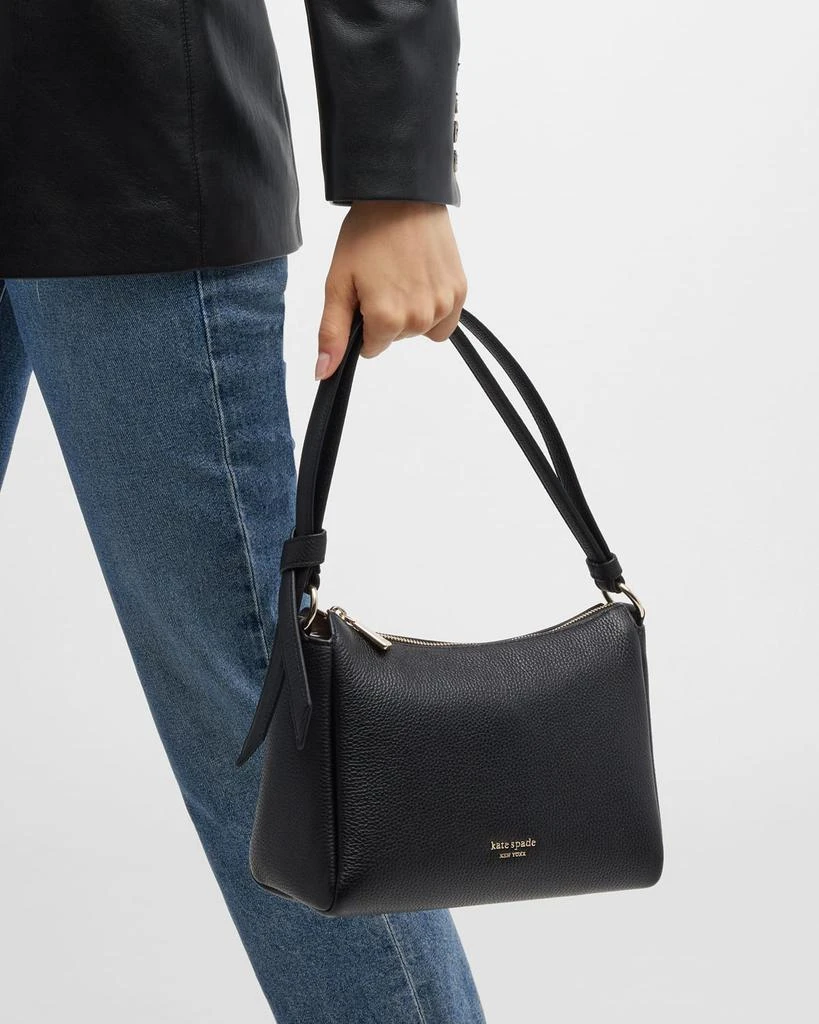 商品Kate Spade|knott small pebbled leather crossbody bag,价格¥1231,第2张图片详细描述