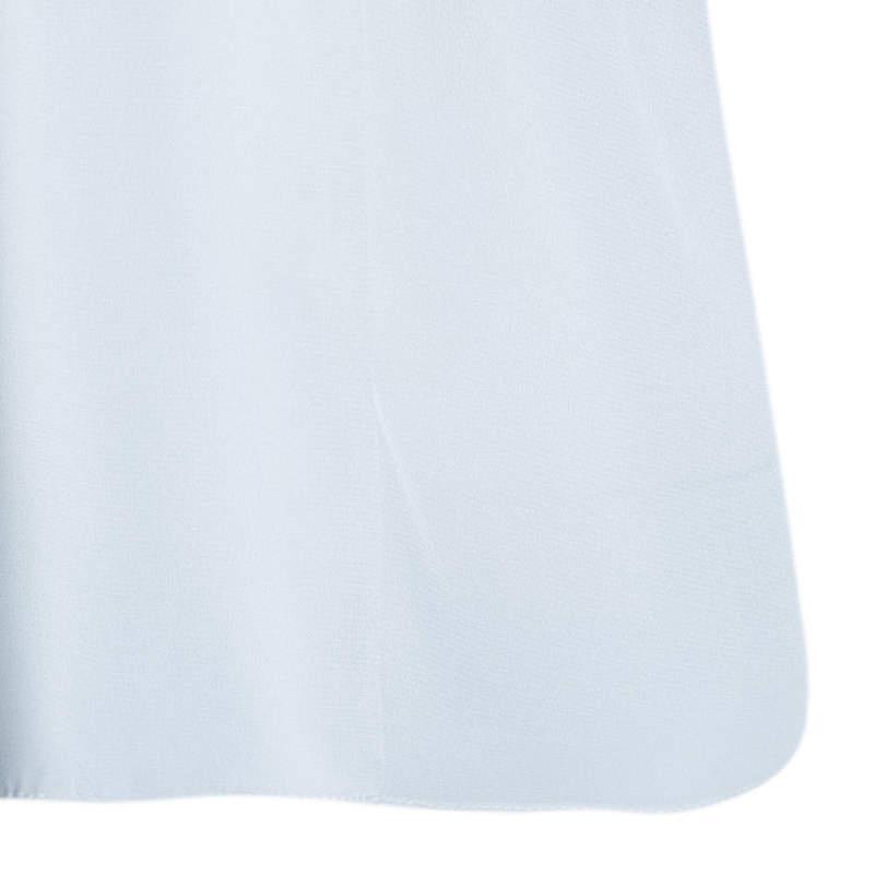 Prabal Gurung White Sleeveless Lace Insert Top M商品第5张图片规格展示