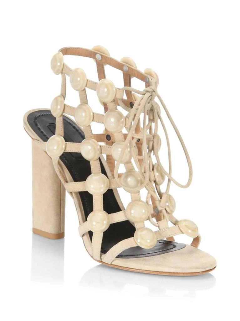 商品Alexander Wang|Alexander Wang - Rubie Suede Sandals,价格¥2259,第2张图片详细描述