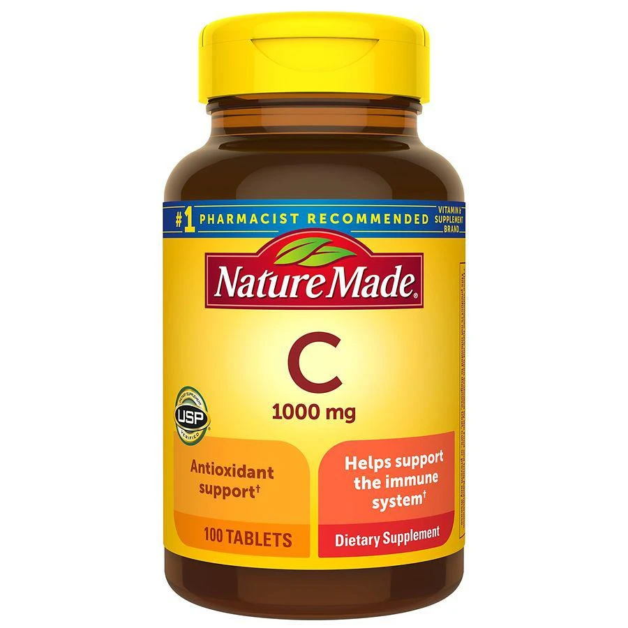 商品Nature Made|Extra Strength Vitamin C 1000 mg Tablets,价格¥167,第1张图片