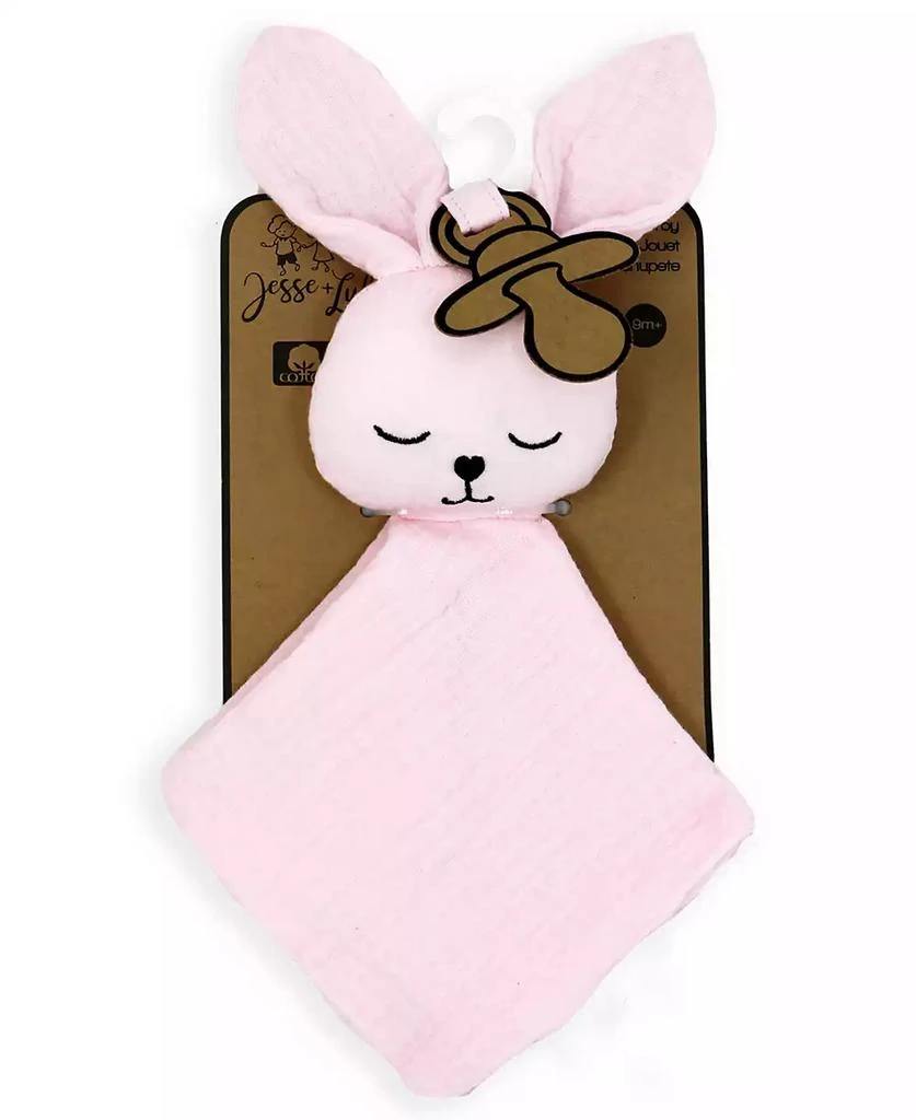 商品Tendertyme|Baby Girls Pacifier Keeper and Bunny Plush, 2 Piece Set,价格¥225,第5张图片详细描述