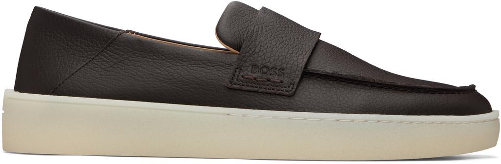 Mocassins en cuir marron image 2