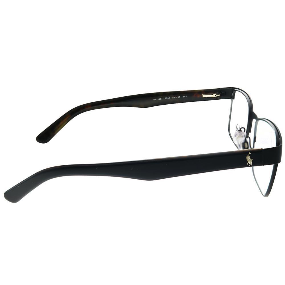 商品Ralph Lauren|Polo Ralph Lauren  PH 1157 9038 53mm Unisex Rectangle Eyeglasses 53mm,价格¥676,第3张图片详细描述