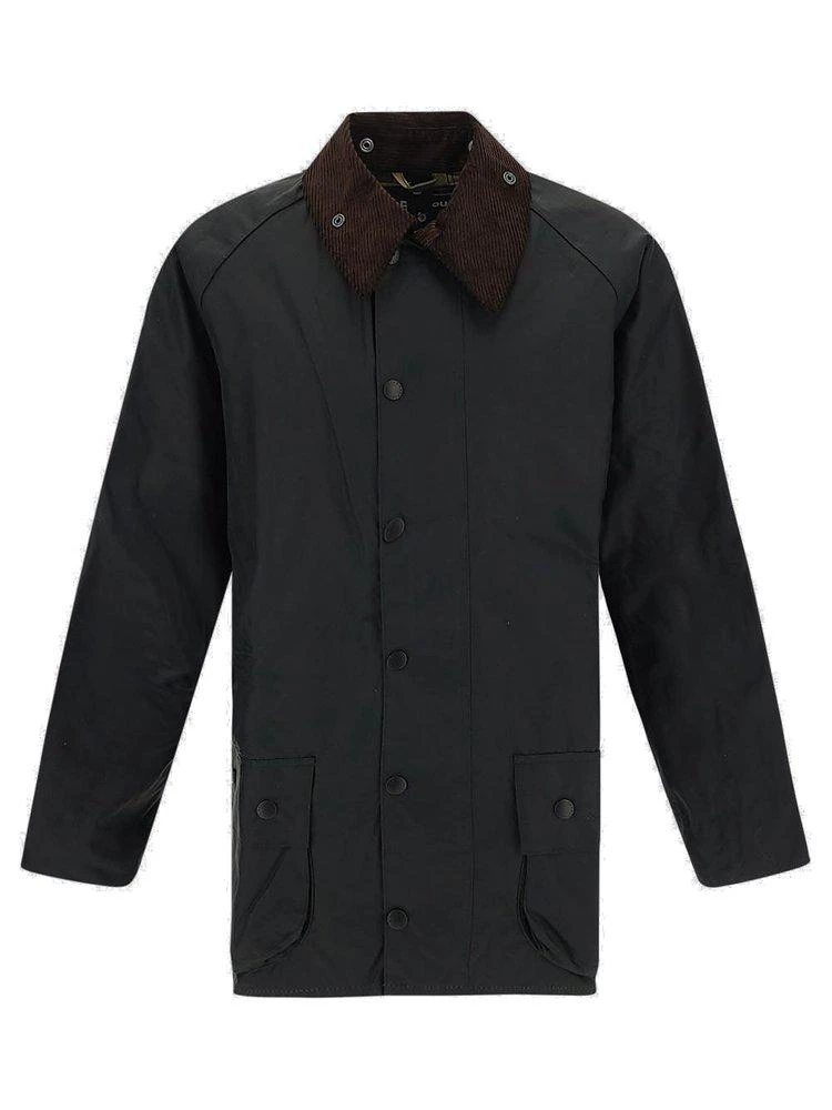 商品Barbour|Barbour Beaufort Long Sleeved Wax Jacket,价格¥3253,第1张图片