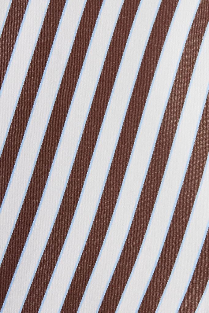 Cleo striped cotton-poplin mini dress商品第4张图片规格展示