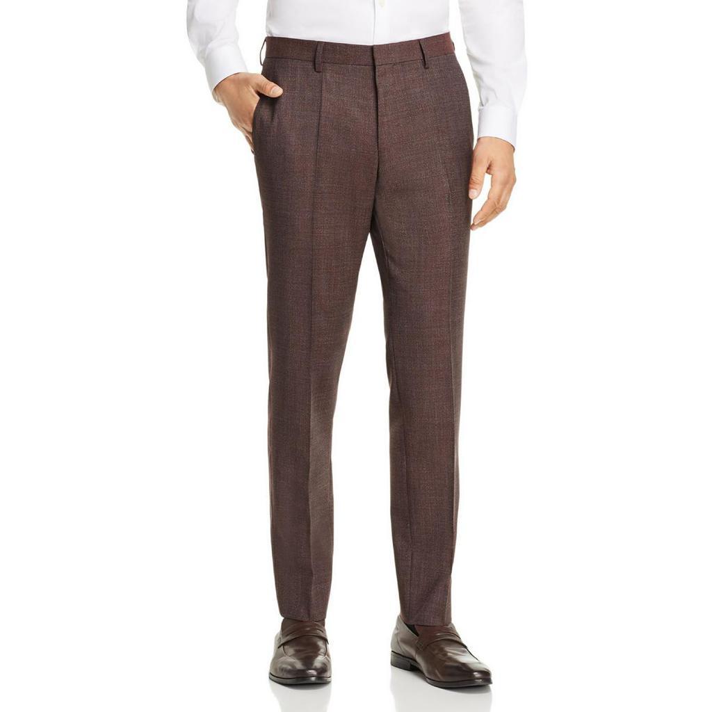 商品Hugo Boss|BOSS Hugo Boss Mens Wool Suit Separate Dress Pants,价格¥293,第3张图片详细描述