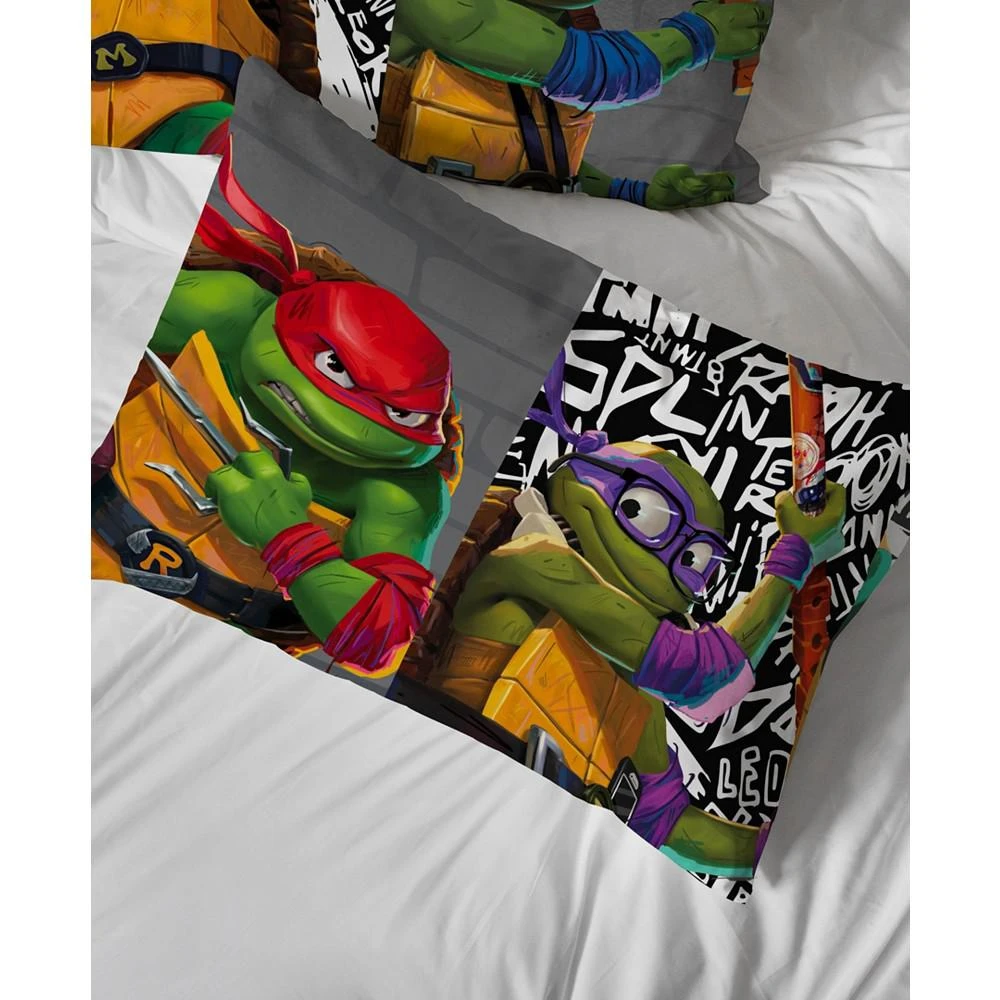 商品TEENAGE MUTANT NINJA TURTLES|Teenage Mutant Ninja Turtle Movie Collection Good Fight Pillowcase, Standard,价格¥337,第3张图片详细描述