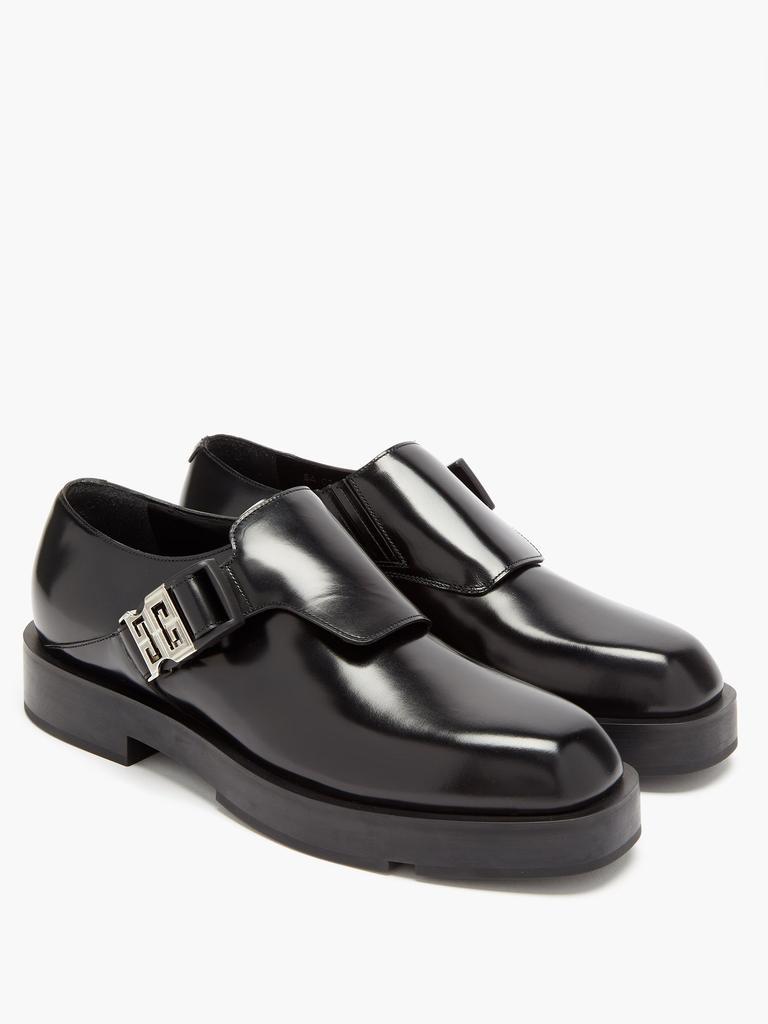 商品Givenchy|Square-toe leather monk-strap shoes,价格¥6483,第7张图片详细描述