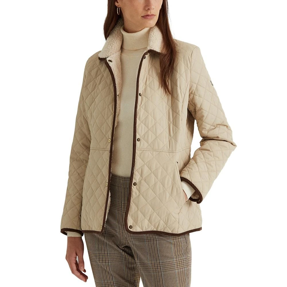 商品Ralph Lauren|拉夫劳伦女款轻质绗缝夹克,价格¥885,第1张图片