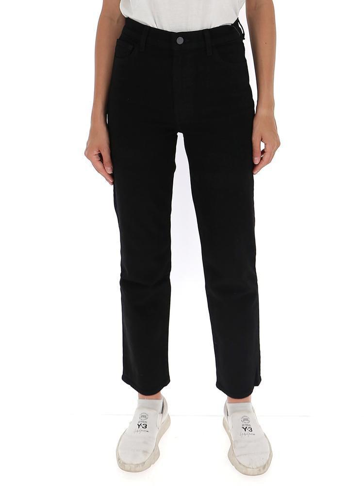 商品J Brand|J Brand High Waist Slim Fit Straight Jeans,价格¥1329,第1张图片