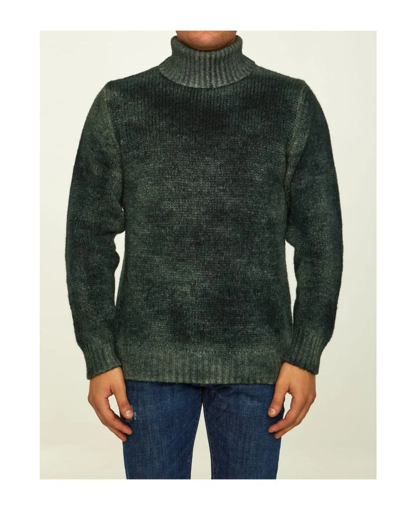 商品ROBERTO COLLINA|Green Alpaca Sweater,价格¥2711,第1张图片