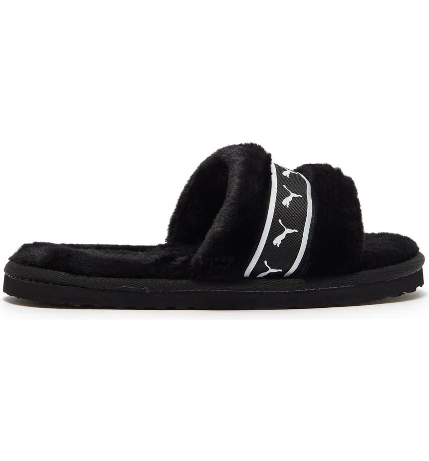 商品Puma|Fluff Remix Faux Fur Slide Sandal,价格¥156,第3张图片详细描述