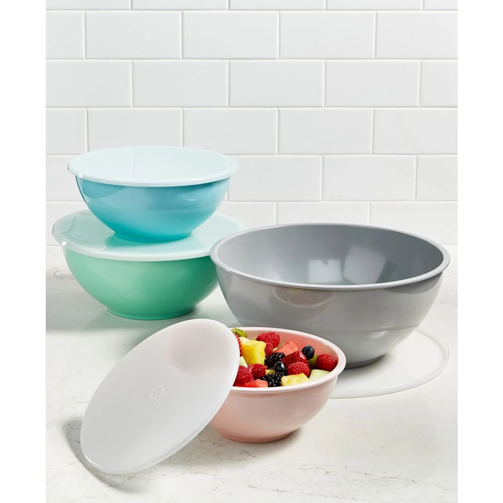 商品Martha Stewart|8-Pc. Pastel Melamine Bowl Set, Created for Macy's,价格¥74,第1张图片