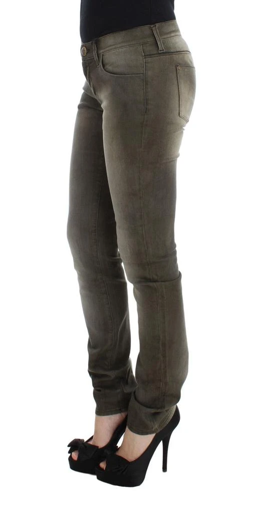商品ERMANNO|Wash Cotton Blend Slim Fit Women's Jeans,价格¥2005,第2张图片详细描述