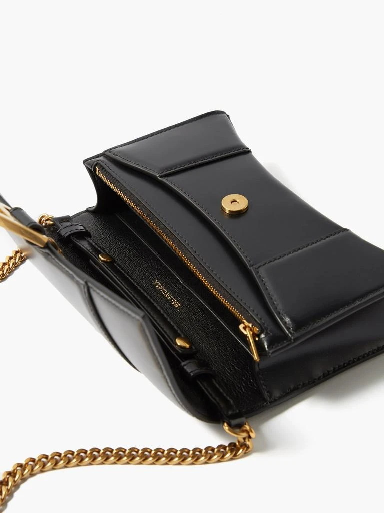 商品Balenciaga|Hourglass mini leather cross-body bag,价格¥13240,第5张图片详细描述