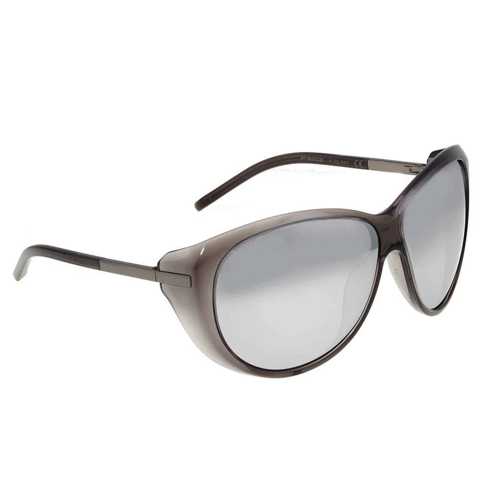 商品Porsche Design|Grey Oversized Ladies Sunglasses P8602 A 64,价格¥750,第1张图片
