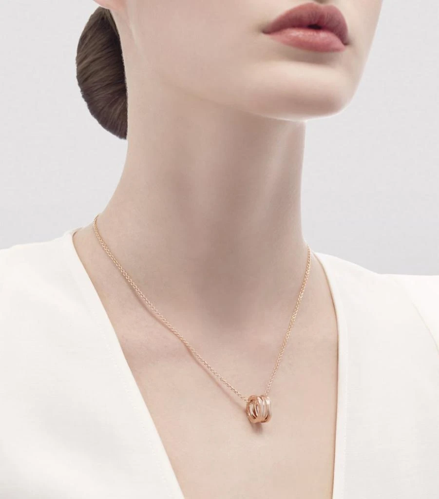 商品BVLGARI|Rose Gold B.Zero1 Spiral Necklace,价格¥38889,第3张图片详细描述