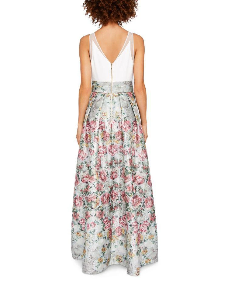 商品Ted Baker London|Meigan Bow-Detail Jacquard Maxi Dress,价格¥1762,第2张图片详细描述
