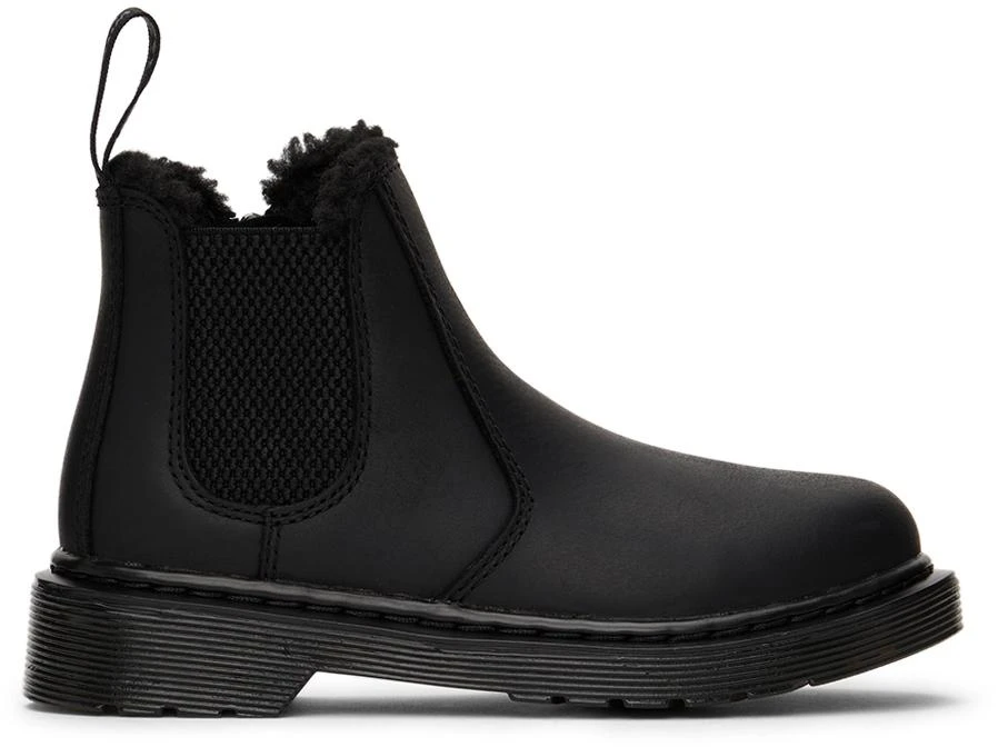 商品Dr. Martens|Kids Black 2976 Big Kids Chelsea Boots,价格¥382,第1张图片