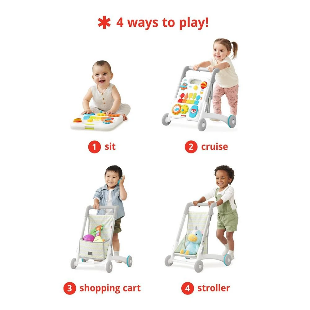 商品Skip Hop|Explore & More Grow Along 4-in-1 Activity Walker with 40 Features,价格¥317,第2张图片详细描述